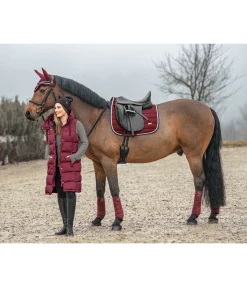 Felix Bühler Tapis de selle Essential bordeaux New