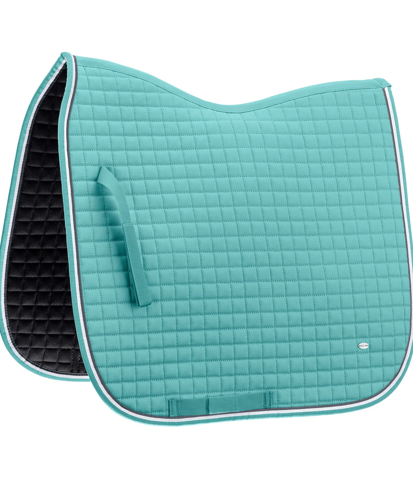 SHOWMASTER Tapis de selle Basic bleu lagune Outlet
