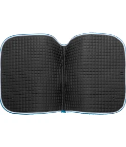 SHOWMASTER Tapis de selle Basic bleu océan Discount