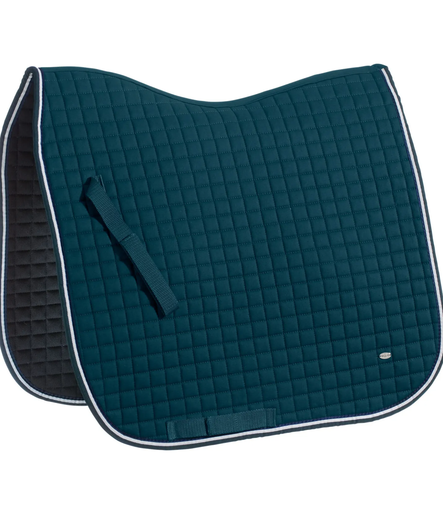 SHOWMASTER Tapis de selle Basic vert d´eau Hot
