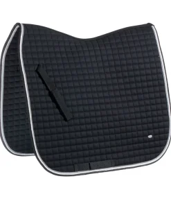 SHOWMASTER Tapis de selle Basic noir Clearance