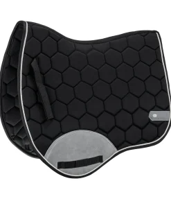 SHOWMASTER Tapis de selle Basic Pro noir Hot