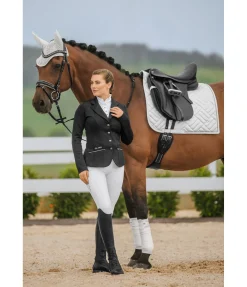 SHOWMASTER Tapis de selle Brillant blanc Hot