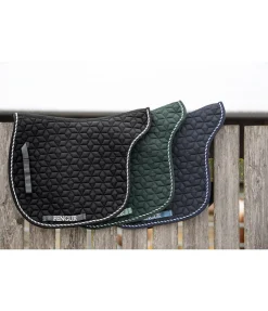 FENGUR Tapis de selle Elida noir profond