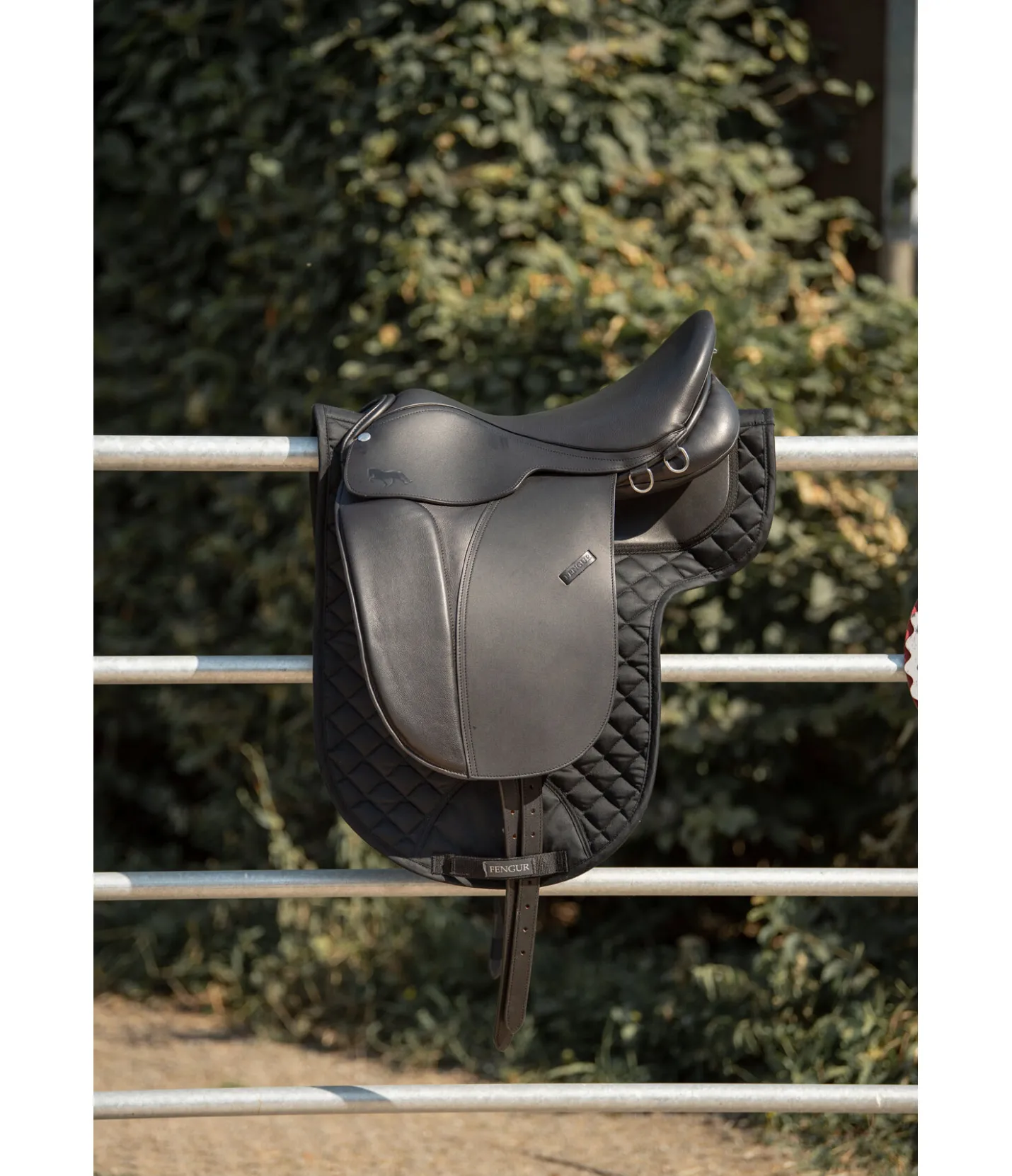 FENGUR Tapis de selle Héla noir Online