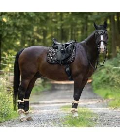 Felix Bühler Tapis de selle Signature noir Sale
