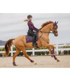 Felix Bühler Tapis de selle Signature II noir-violet Sale