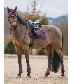 Felix Bühler Tapis de selle Signature II noir-violet Sale