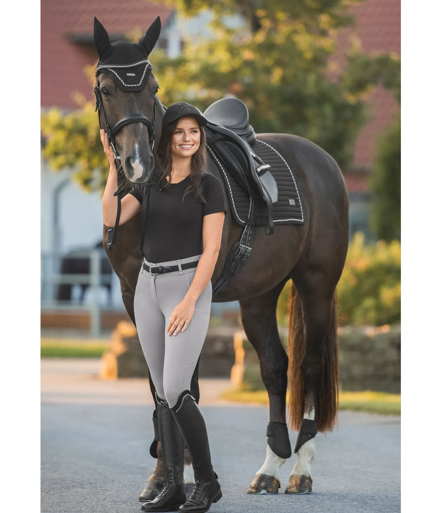 Felix Bühler Tapis de selle Sophistication noir Discount