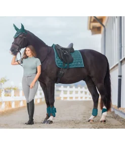 Felix Bühler Tapis de selle Sophistication sans passants de contre-sanglons vert tropical Hot