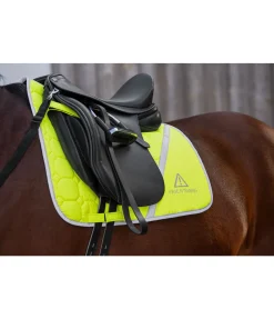 STEEDS Tapis de selle réfléchissant Neon Bright jaune Outlet