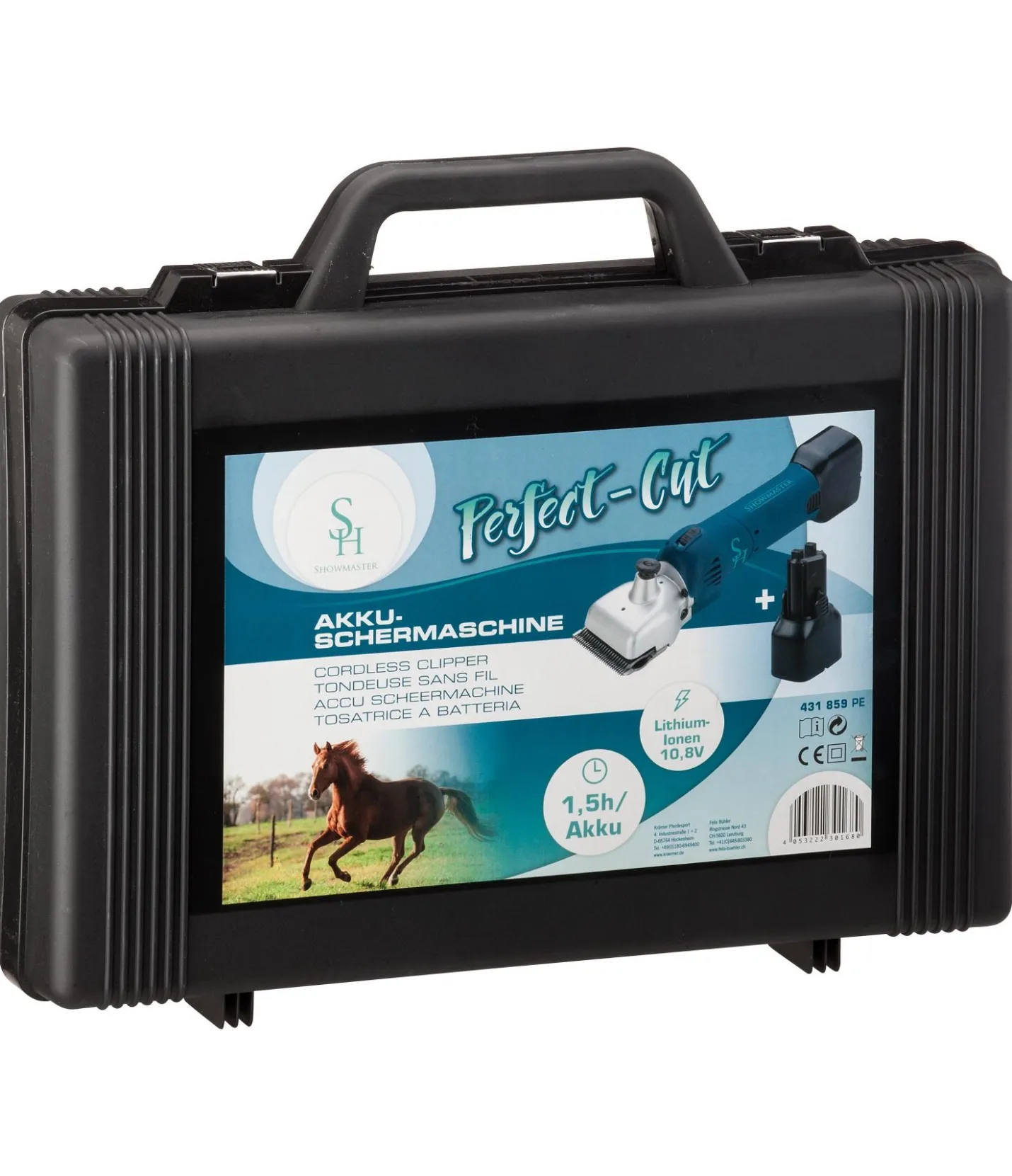 SHOWMASTER Tondeuse sans fil Perfect-Cut pétrole Discount