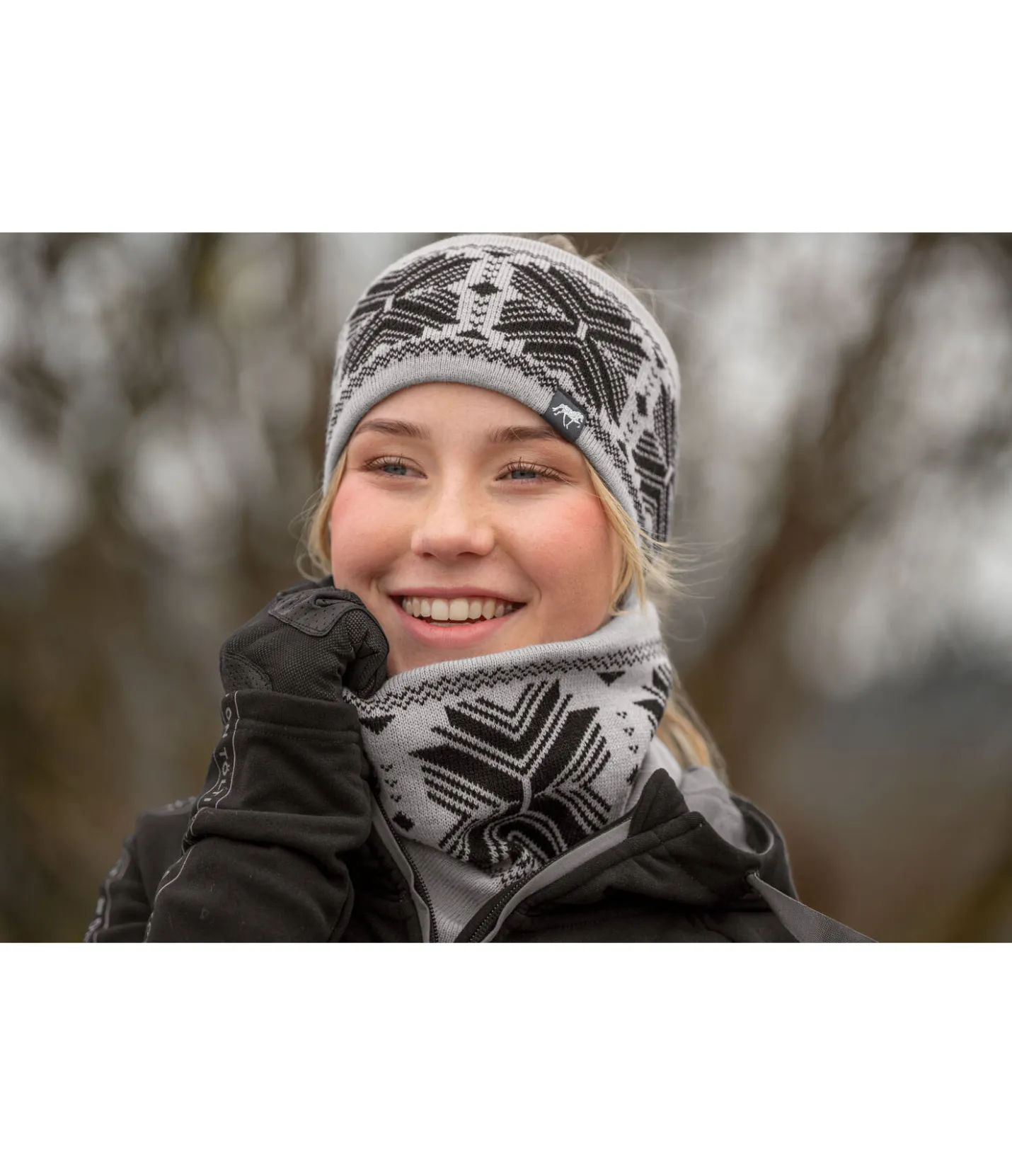 FENGUR Tour de cou Norway Spirit gris nuage Best