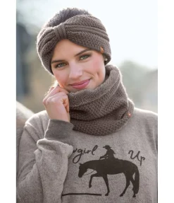 STONEDEEK Tour de cou Stella taupe foncé Online