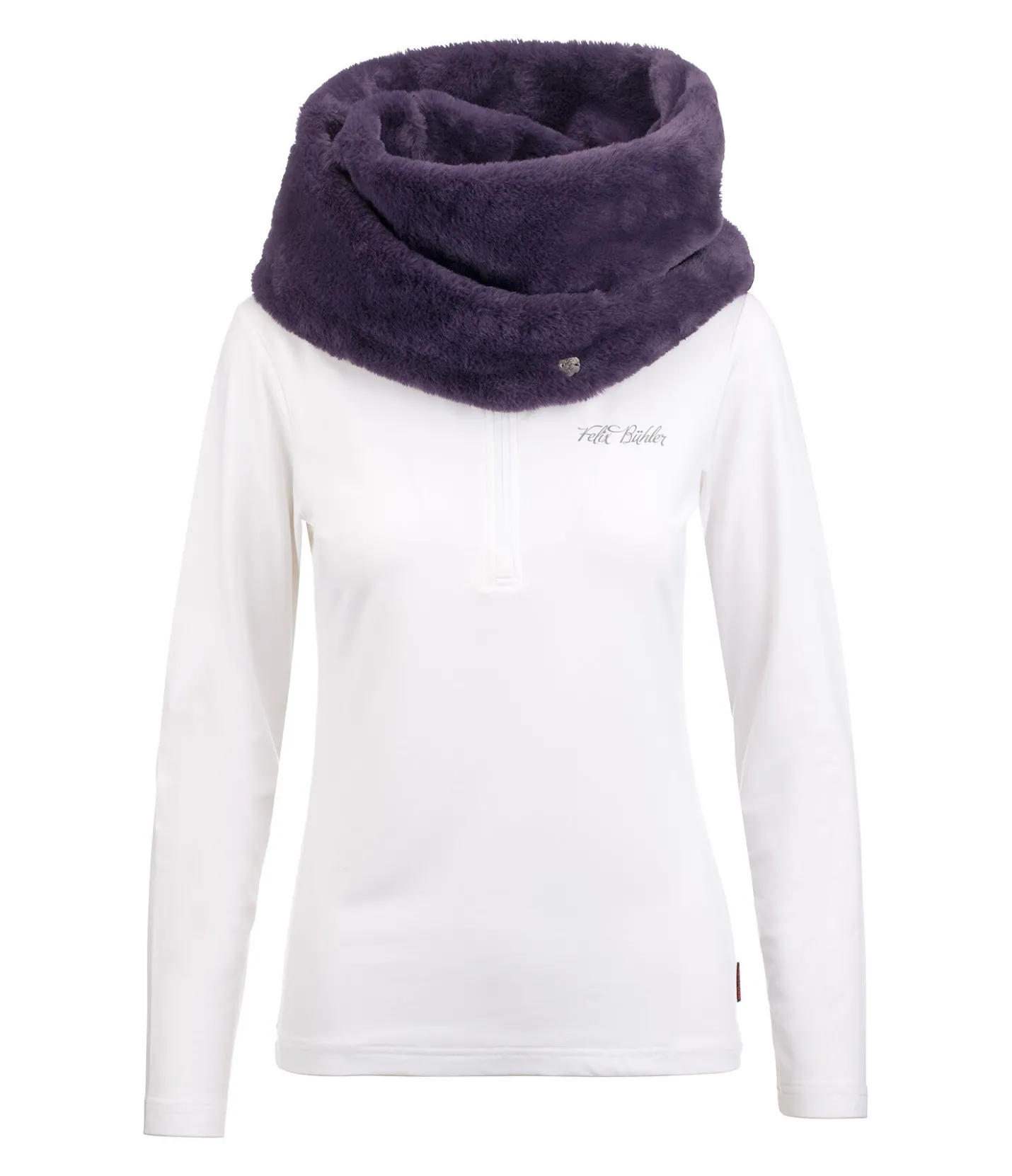 Felix Bühler Tour de cou confortable Kate violet foncé Discount