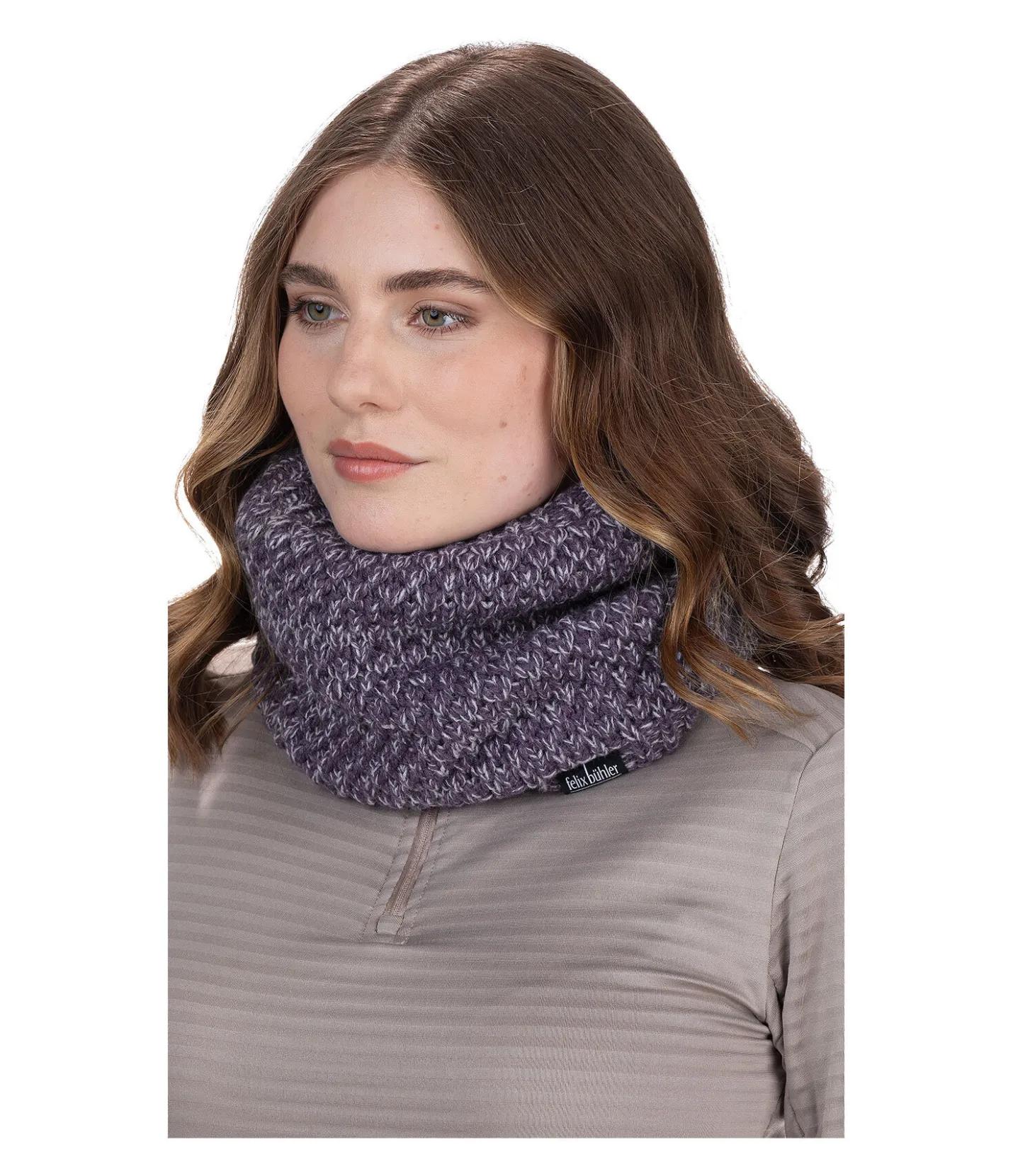 Felix Bühler Tour de cou confortable Kim violet foncé Hot