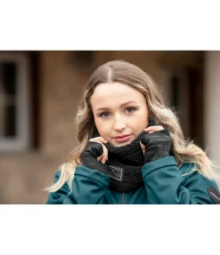 RANCH-X Tour de cou en sherpa noir Discount