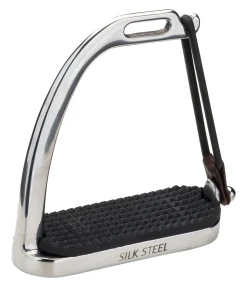 SILK STEEL Étriers de sécurité Sicuro II argenté Clearance