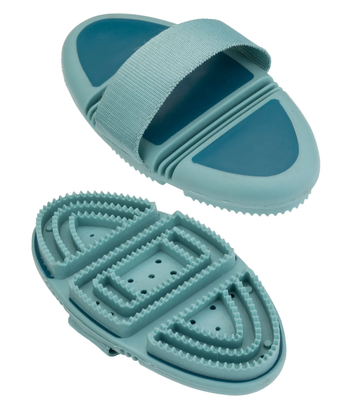 SHOWMASTER Étrille Soft turquoise foncé