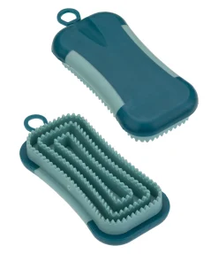 SHOWMASTER Étrille de tête Scratchy turquoise foncé Discount