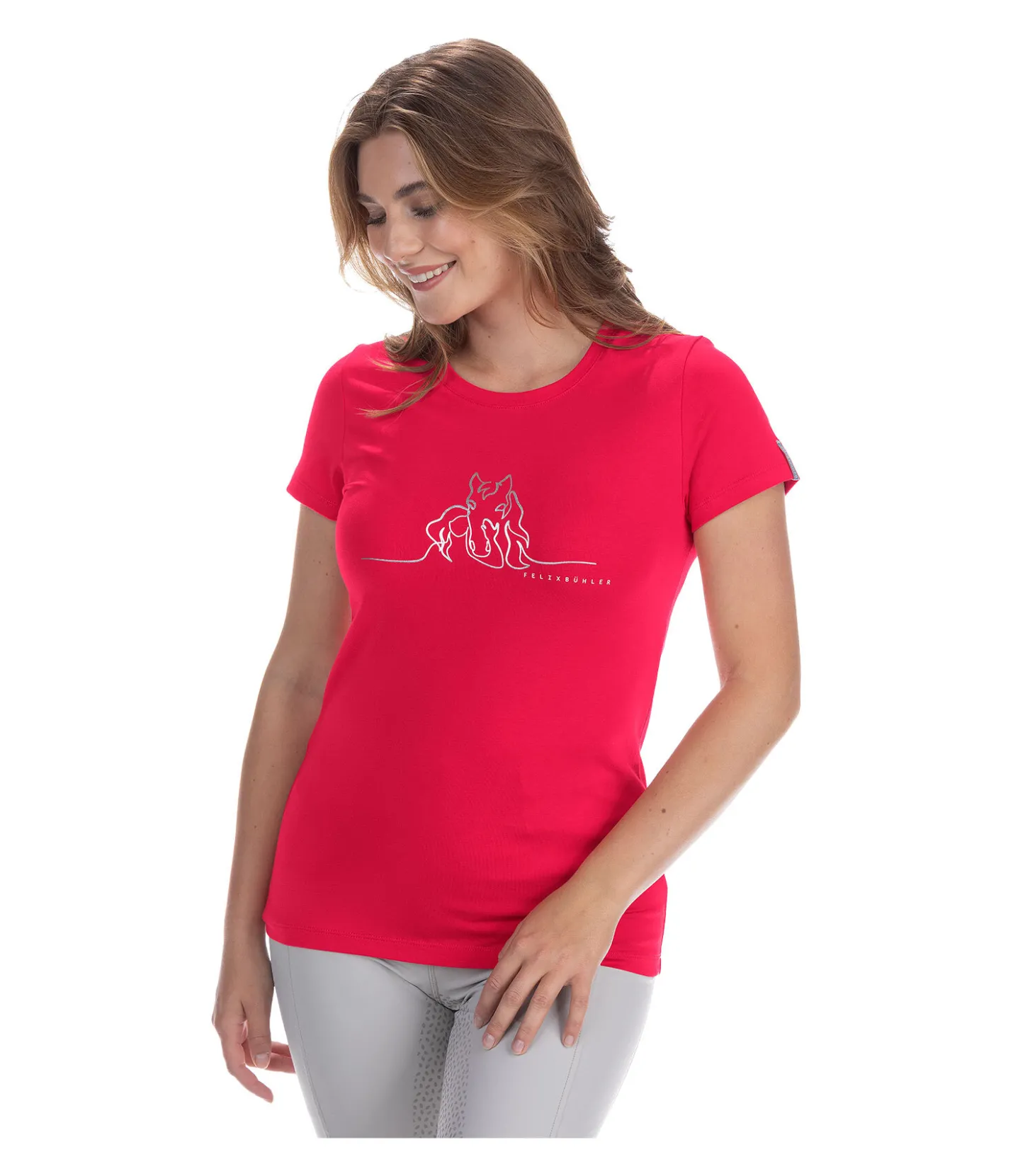 Felix Bühler T-shirt Cara campari Sale