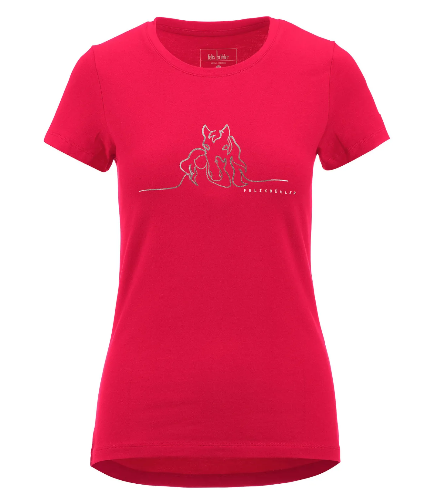 Felix Bühler T-shirt Cara campari Sale