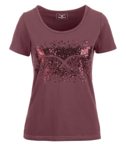 RANCH-X T-Shirt Daisy vin rouge Discount