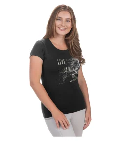 STEEDS T-shirt Livie noir Discount