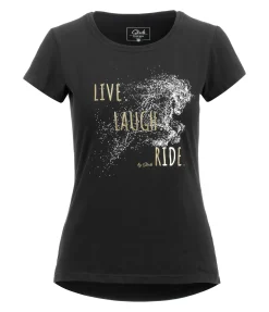 STEEDS T-shirt Livie noir Discount
