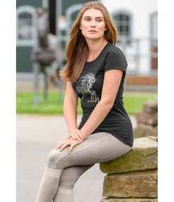 STEEDS T-shirt Livie noir Discount
