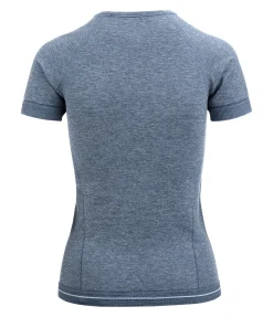 Felix Bühler T-shirt à manches courtes sans coutures Tanja bleu fumée New