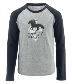 STONEDEEK T-shirt à manches longues enfant Emily navy foncé New