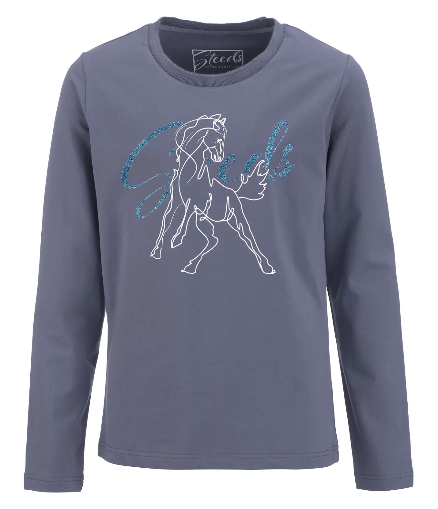 STEEDS T-shirt à manches longues enfant Sissi bleu arctique New