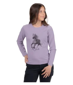 STEEDS T-shirt à manches longues enfant Chris violet Discount