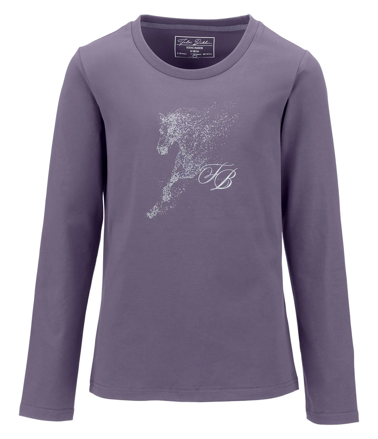 Felix Bühler T-shirt à manches longues enfant Dana pourpre Sale