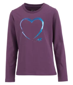 STEEDS T-shirt à manches longues enfant Hearty violet guimauve Sale
