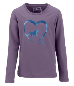 STEEDS T-shirt à manches longues enfant Hearty lila givré Sale