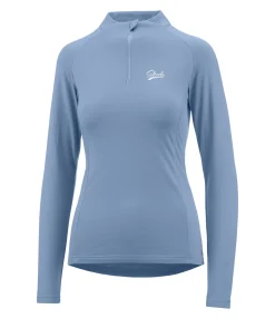 STEEDS T-shirt à manches longues stretch Performance Anna bleu cristal