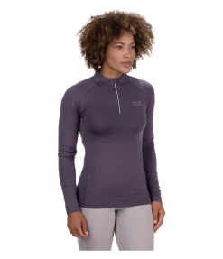 Felix Bühler T-shirt à manches longues stretch Performance Zoe violet foncé Best