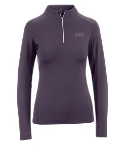 Felix Bühler T-shirt à manches longues stretch Performance Zoe violet foncé Best