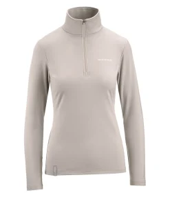 Felix Bühler T-shirt à manches longues stretch Performance Frieda champagne
