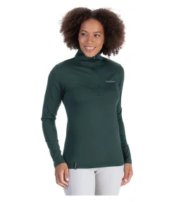 Felix Bühler T-shirt à manches longues stretch Performance Frieda thé vert Sale