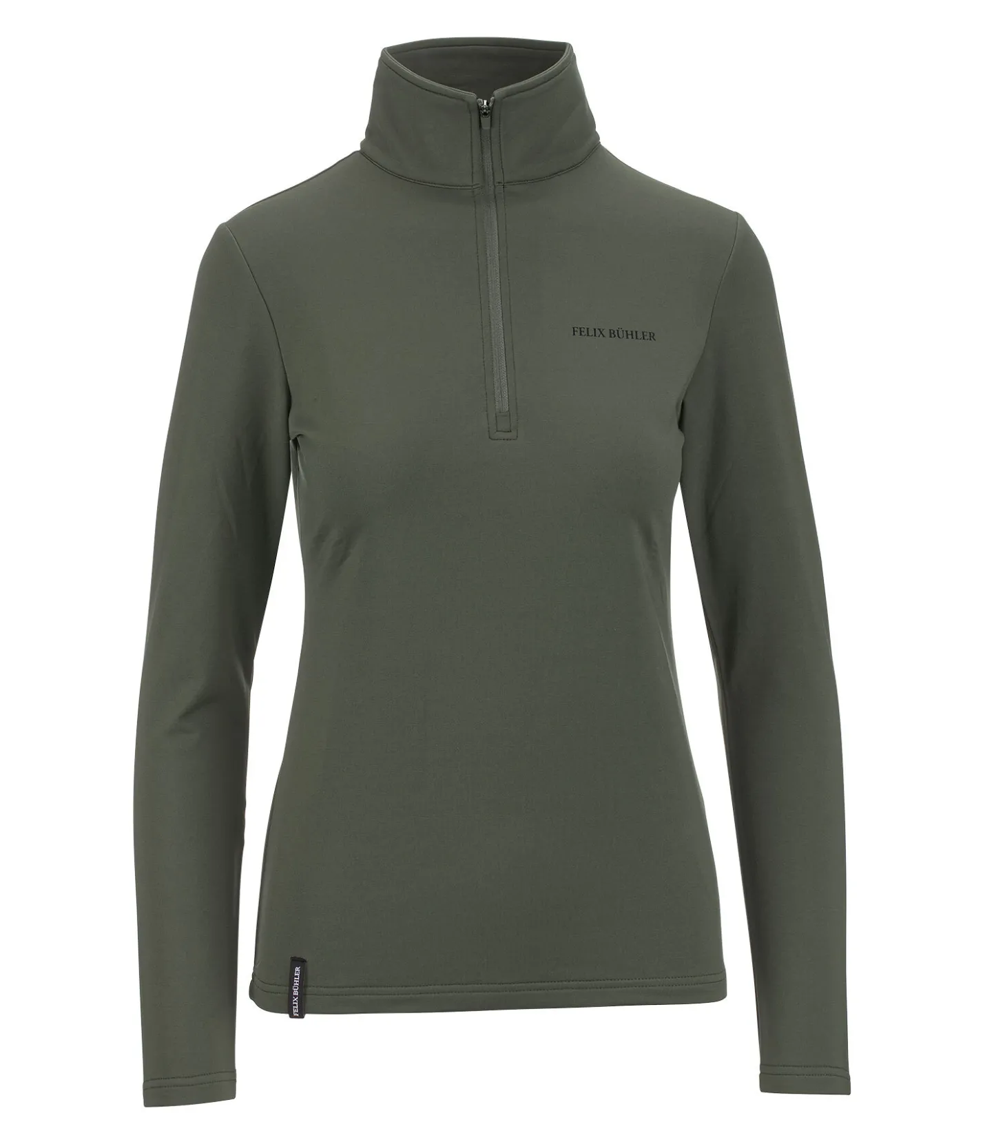 Felix Bühler T-shirt à manches longues stretch Performance Frieda forêt Sale