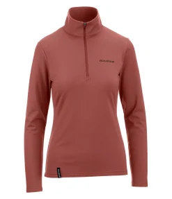 Felix Bühler T-shirt à manches longues stretch Performance Frieda cuivre New