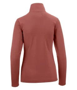 Felix Bühler T-shirt à manches longues stretch Performance Frieda cuivre New