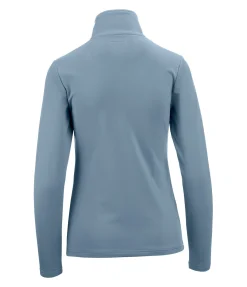 Felix Bühler T-shirt à manches longues stretch Performance Frieda gris bleu Discount