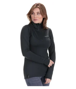 Felix Bühler T-shirt à manches longues stretch Performance Frieda noir New