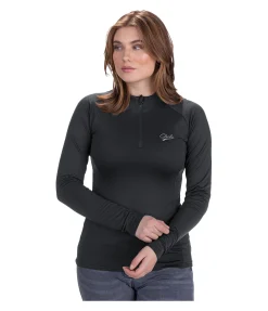STEEDS T-shirt à manches longues stretch Performance Anna noir Hot