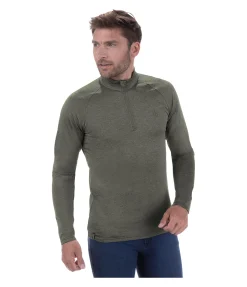 Felix Bühler T-shirt à manches longues stretch Performance homme Denton fango Online