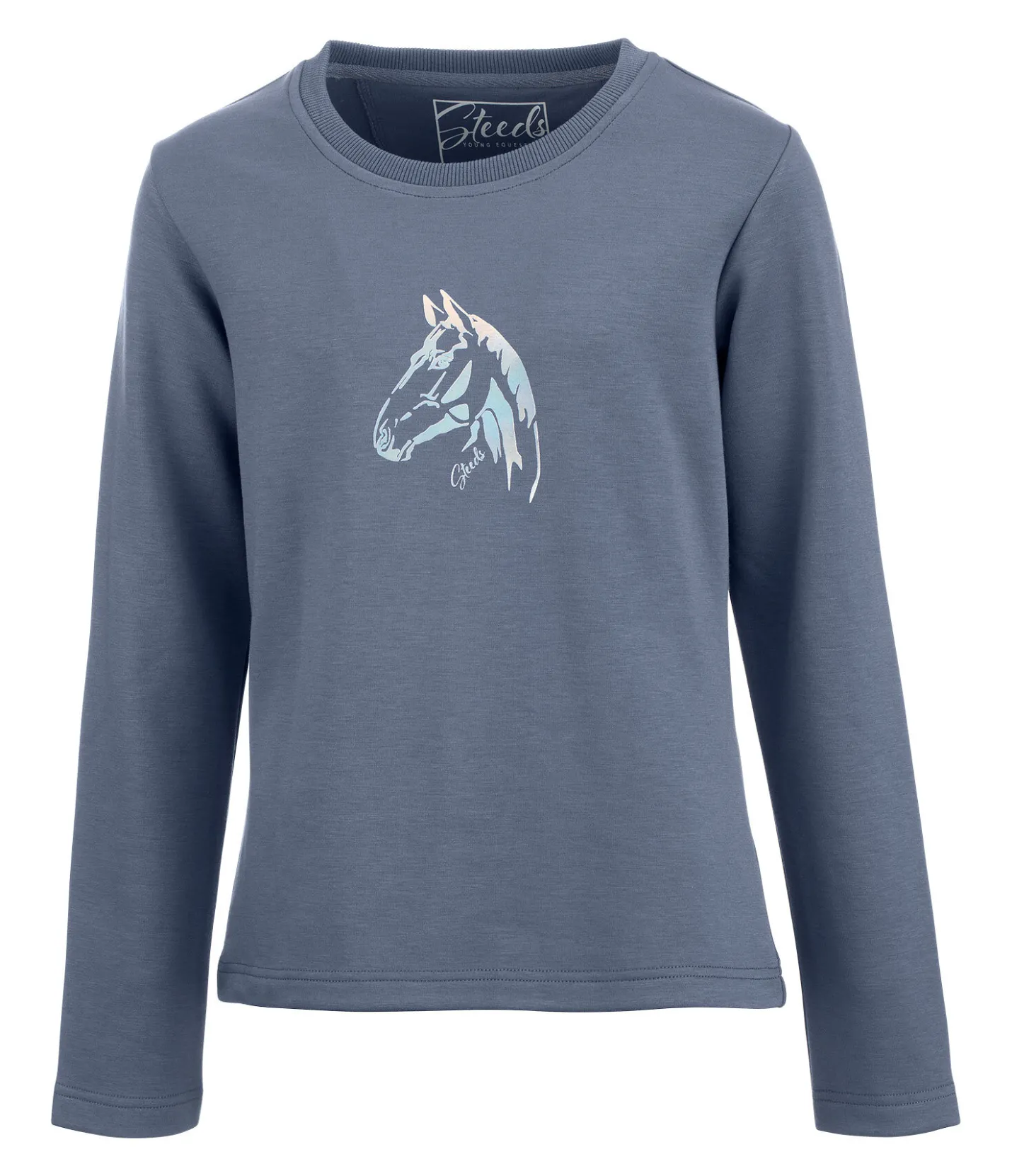 STEEDS T-shirt à manches longues thermique enfant Cody bleu fumée Online